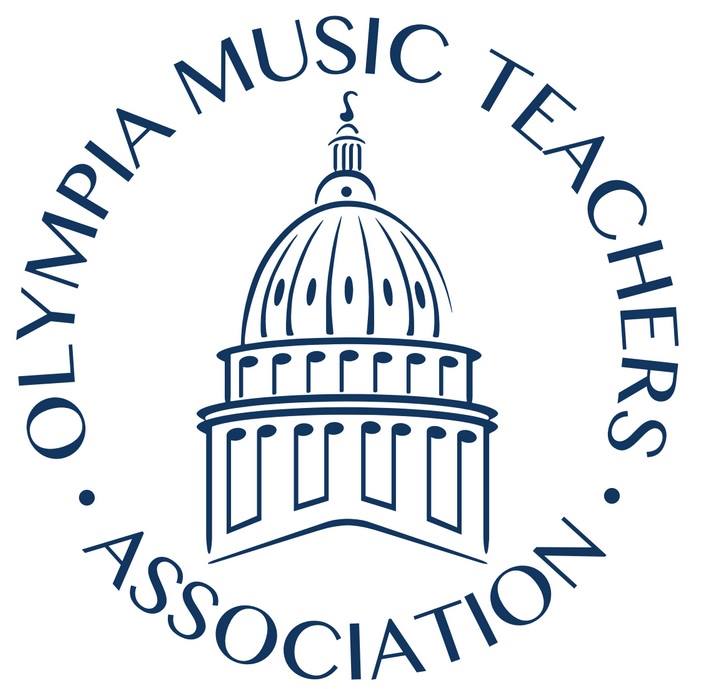 Olympia Music Teachers Association circular logo